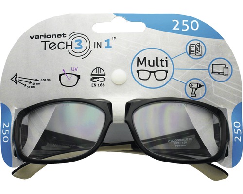 Lunettes de protection Tech3 250 BC  Verres multi distances